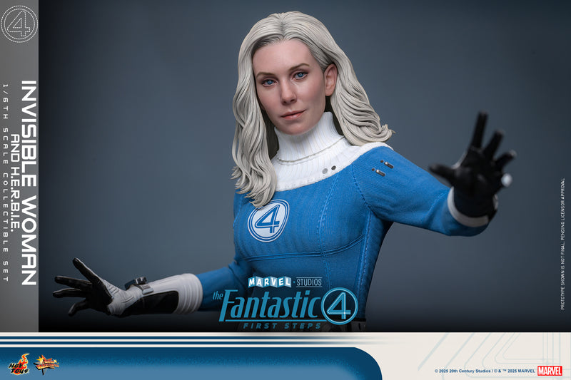 Load image into Gallery viewer, Hot Toys - The Fantastic Four: First Steps - Invisible Woman and H.E.R.B.I.E.
