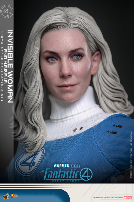 Hot Toys - The Fantastic Four: First Steps - Invisible Woman and H.E.R.B.I.E.