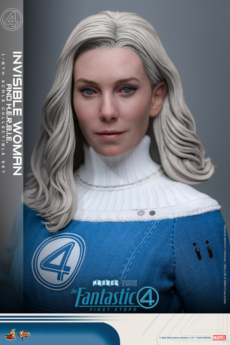 Load image into Gallery viewer, Hot Toys - The Fantastic Four: First Steps - Invisible Woman and H.E.R.B.I.E.

