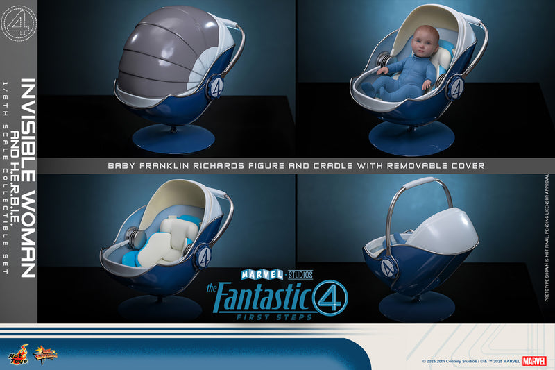 Load image into Gallery viewer, Hot Toys - The Fantastic Four: First Steps - Invisible Woman and H.E.R.B.I.E.
