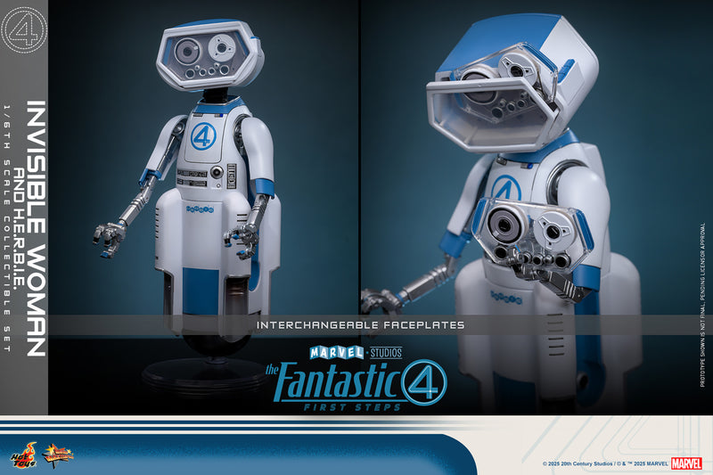 Load image into Gallery viewer, Hot Toys - The Fantastic Four: First Steps - Invisible Woman and H.E.R.B.I.E.
