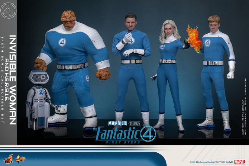 Load image into Gallery viewer, Hot Toys - The Fantastic Four: First Steps - Invisible Woman and H.E.R.B.I.E.
