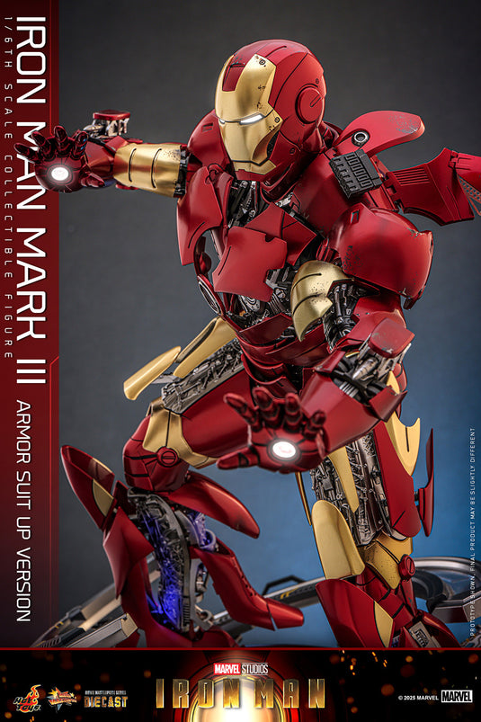 Hot Toys - Iron Man - Iron Man Mark III (Armor Suit Up Version)