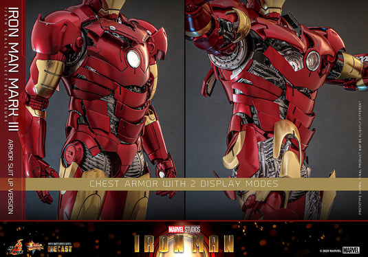 Hot Toys - Iron Man - Iron Man Mark III (Armor Suit Up Version)