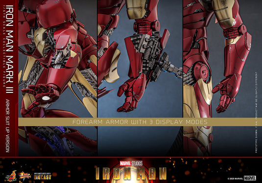 Hot Toys - Iron Man - Iron Man Mark III (Armor Suit Up Version)