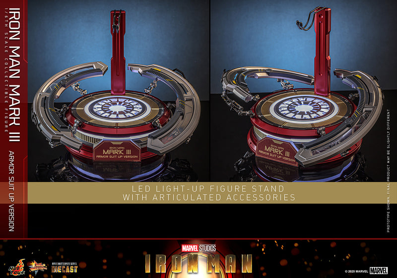 Load image into Gallery viewer, Hot Toys - Iron Man - Iron Man Mark III (Armor Suit Up Version)
