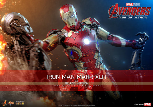 Hot Toys - Avengers - Iron Man Mark XLIII (2.0) (Deluxe Version)