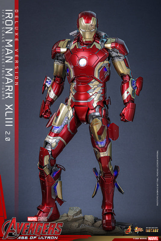 Hot Toys - Avengers - Iron Man Mark XLIII (2.0) (Deluxe Version