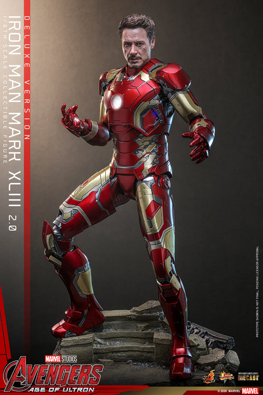 Hot Toys - Avengers - Iron Man Mark XLIII (2.0) (Deluxe Version)