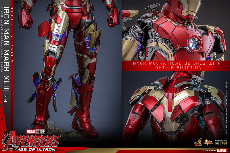 Load image into Gallery viewer, Hot Toys - Avengers - Iron Man Mark XLIII (2.0) (Deluxe Version)
