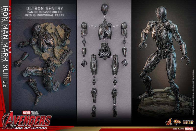 Load image into Gallery viewer, Hot Toys - Avengers - Iron Man Mark XLIII (2.0) (Deluxe Version)
