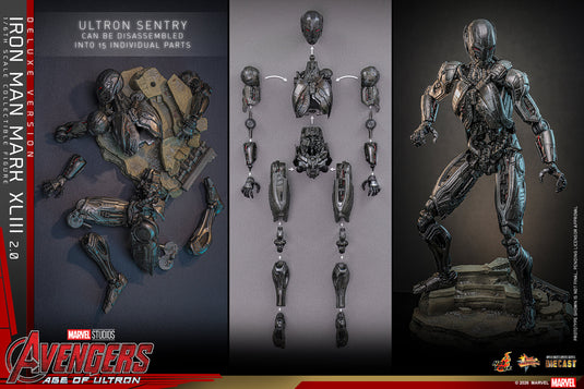 Hot Toys - Avengers - Iron Man Mark XLIII (2.0) (Deluxe Version)
