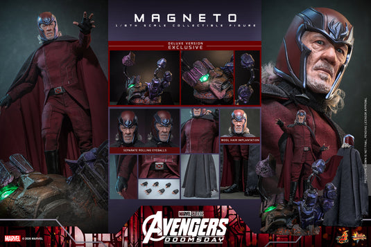 Hot Toys - Avengers Doomsday - Magneto (Deluxe Version) (MMS913)