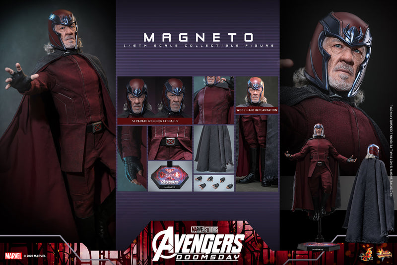 Load image into Gallery viewer, Hot Toys - Avengers Doomsday - Magneto (MMS912)
