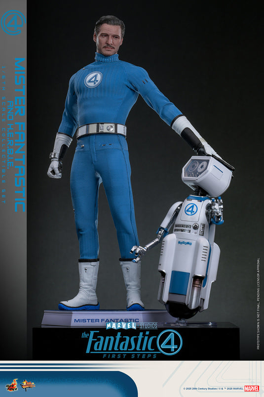 Hot Toys - The Fantastic Four: First Steps - Mister Fantastic and H.E.R.B.I.E.