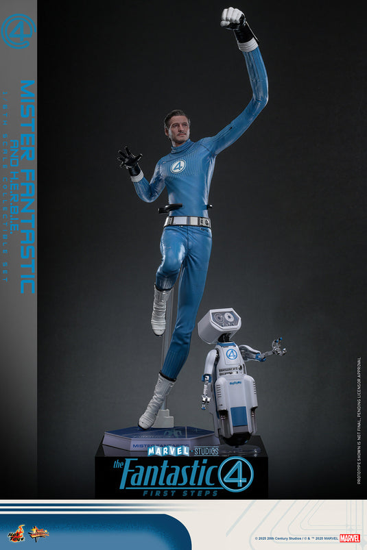 Hot Toys - The Fantastic Four: First Steps - Mister Fantastic and H.E.R.B.I.E.