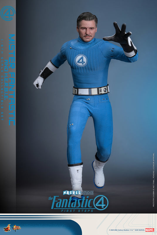 Hot Toys - The Fantastic Four: First Steps - Mister Fantastic and H.E.R.B.I.E.