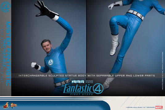 Hot Toys - The Fantastic Four: First Steps - Mister Fantastic and H.E.R.B.I.E.