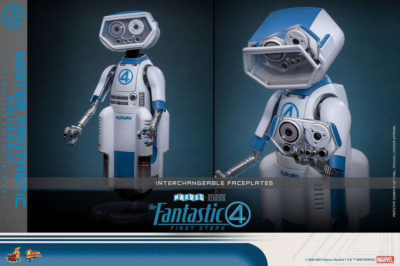 Load image into Gallery viewer, Hot Toys - The Fantastic Four: First Steps - Mister Fantastic and H.E.R.B.I.E.
