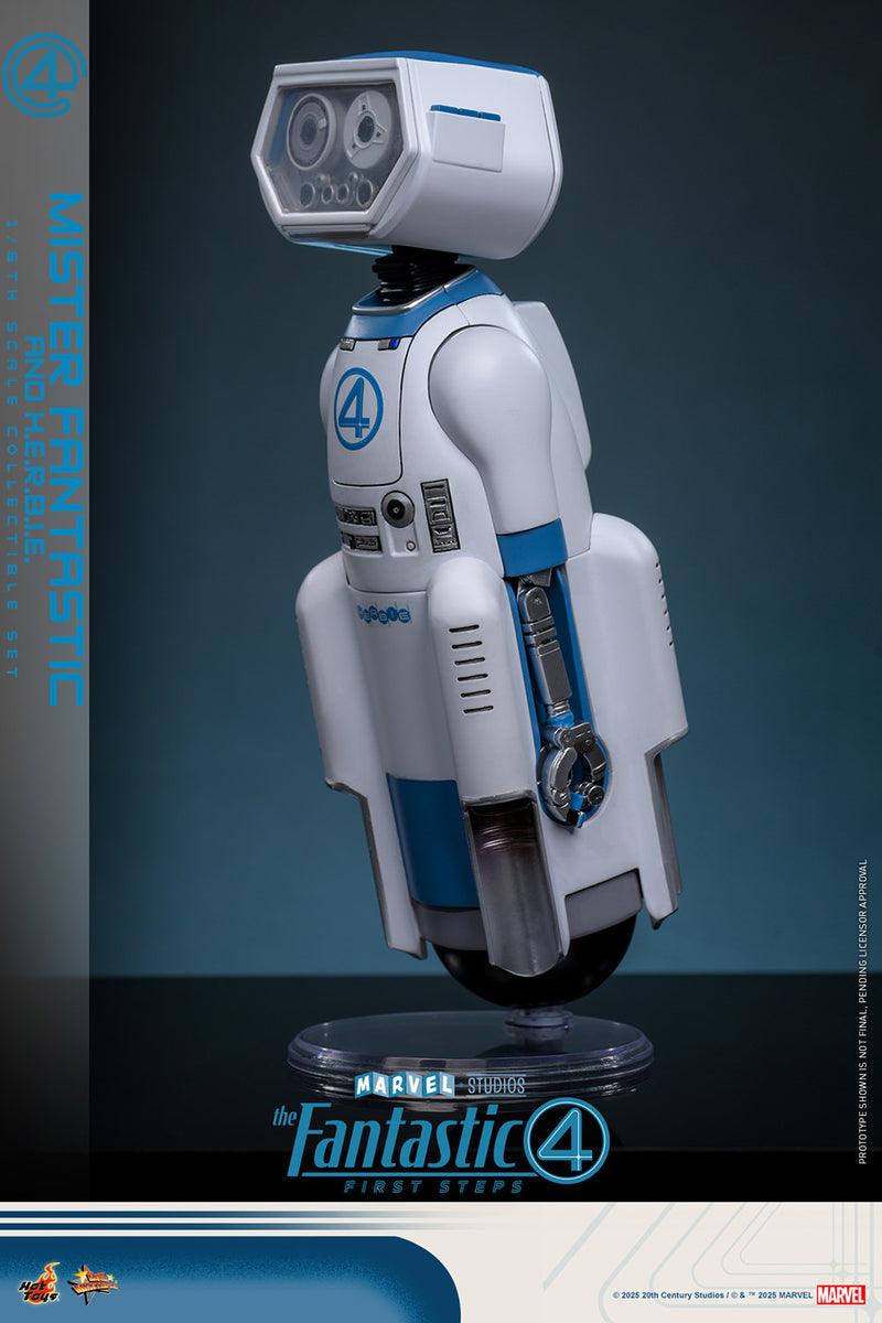 Load image into Gallery viewer, Hot Toys - The Fantastic Four: First Steps - Mister Fantastic and H.E.R.B.I.E.
