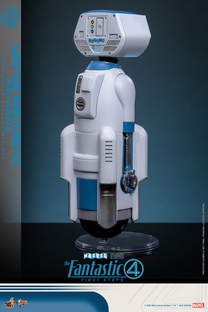 Load image into Gallery viewer, Hot Toys - The Fantastic Four: First Steps - Mister Fantastic and H.E.R.B.I.E.
