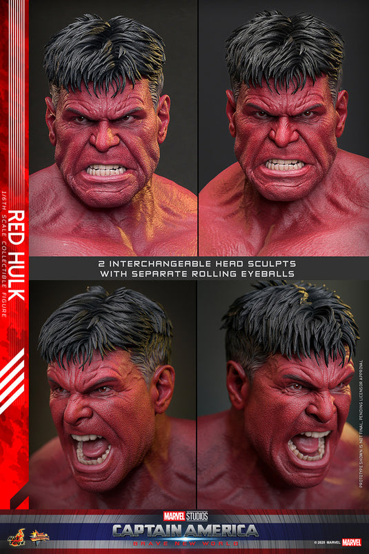 Hot Toys - Captain America: Brave New World - Red Hulk