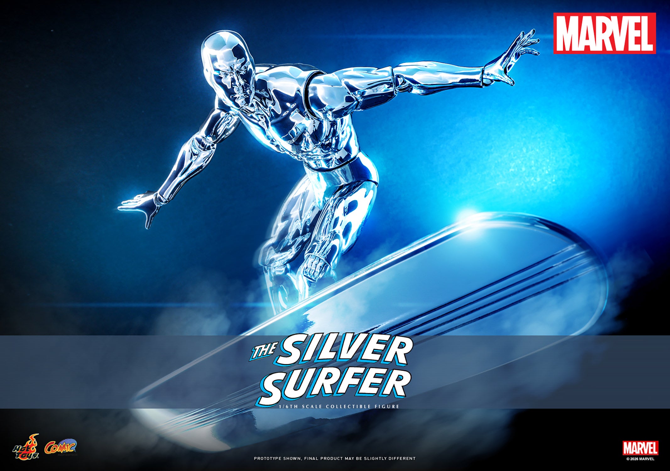 Hot Toys - Marvel Comics - Silver Surfer (CMS033) – Ages Three and Up