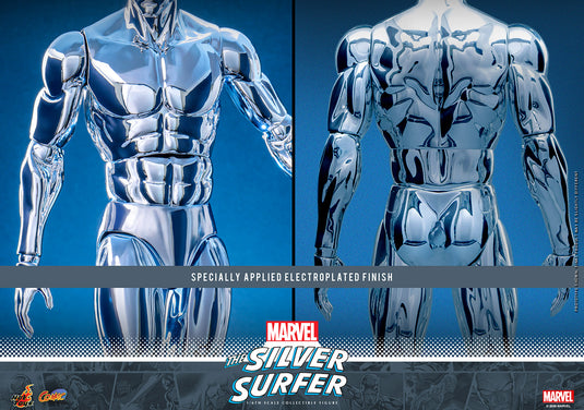 MARVEL SILVER SURFER プレミアムフィギュア 9個 Marvel Legends Series Silver Surfer, Silver Surfer #1 (1968) and