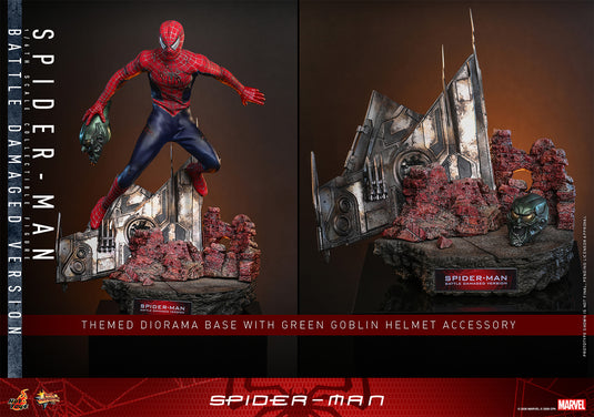 Hot Toys - Spider-Man (2002) - Spider-Man (Battle Damaged Version)