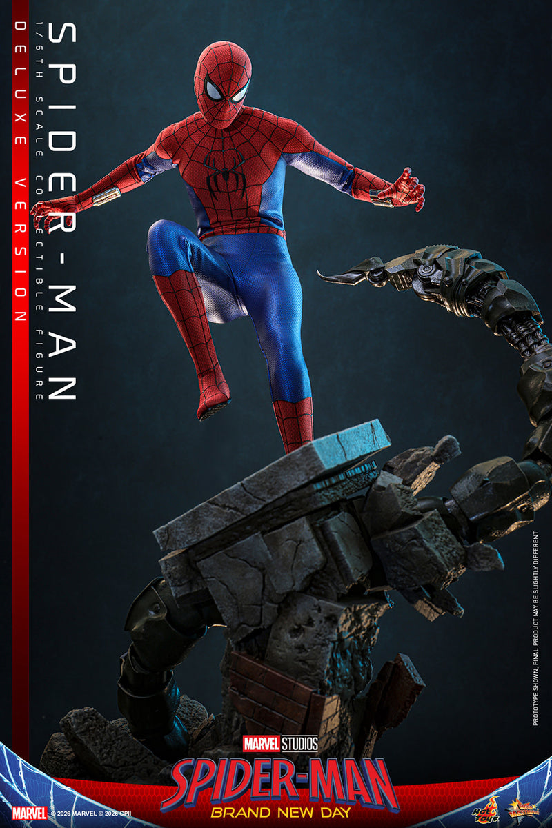 Load image into Gallery viewer, Hot Toys - Spider-Man Brand New Day - Spider-Man (Deluxe Version) (MMS893)
