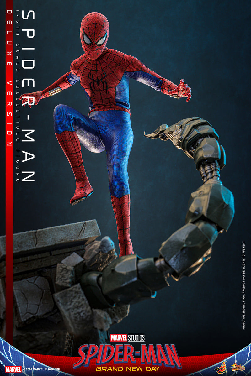 Load image into Gallery viewer, Hot Toys - Spider-Man Brand New Day - Spider-Man (Deluxe Version) (MMS893)
