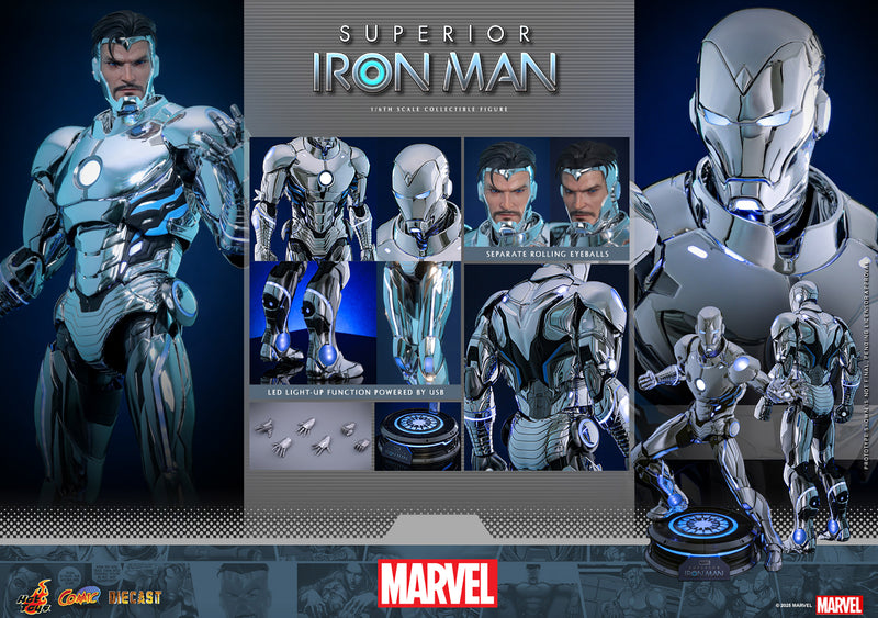 Load image into Gallery viewer, Hot Toys - Marvel - Superior Iron Man
