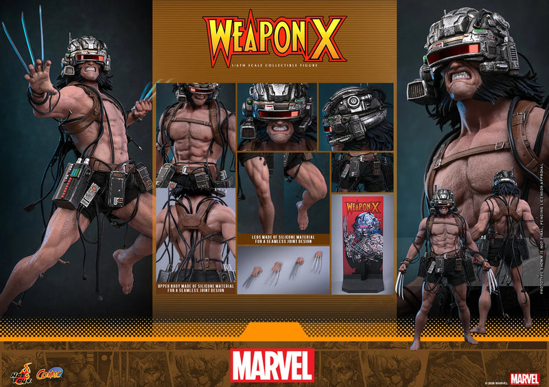 Load image into Gallery viewer, Hot Toys - Marvel Comics - Weapon X (CMS034)
