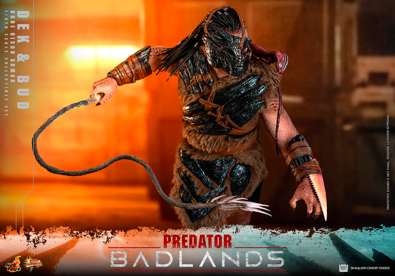 Load image into Gallery viewer, Hot Toys - Predator: Badlands - Dek (Bone Bison Armor) and Bud (MMS873)
