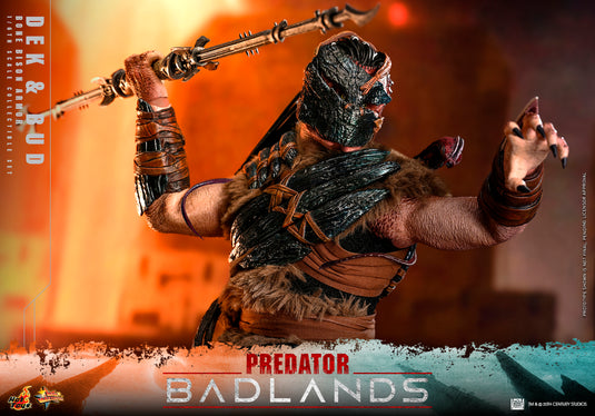 Hot Toys - Predator: Badlands - Dek (Bone Bison Armor) and Bud (MMS873)