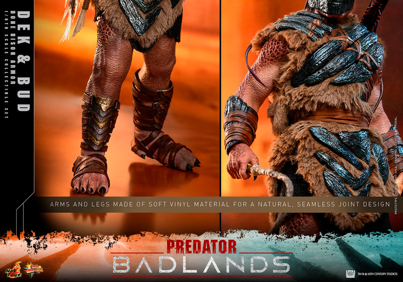 Load image into Gallery viewer, Hot Toys - Predator: Badlands - Dek (Bone Bison Armor) and Bud (MMS873)
