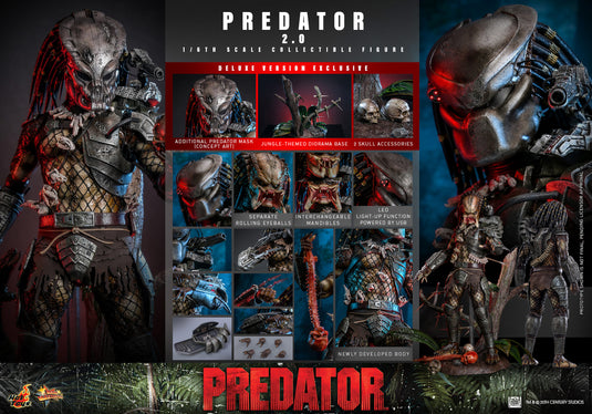 Hot Toys - Predator (1987) - Predator (2.0) Deluxe Version