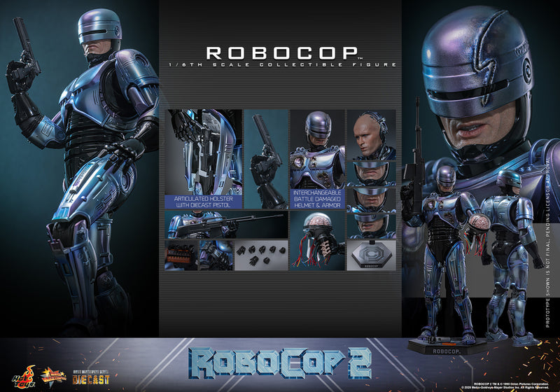 Load image into Gallery viewer, Hot Toys - RoboCop 2 - RoboCop
