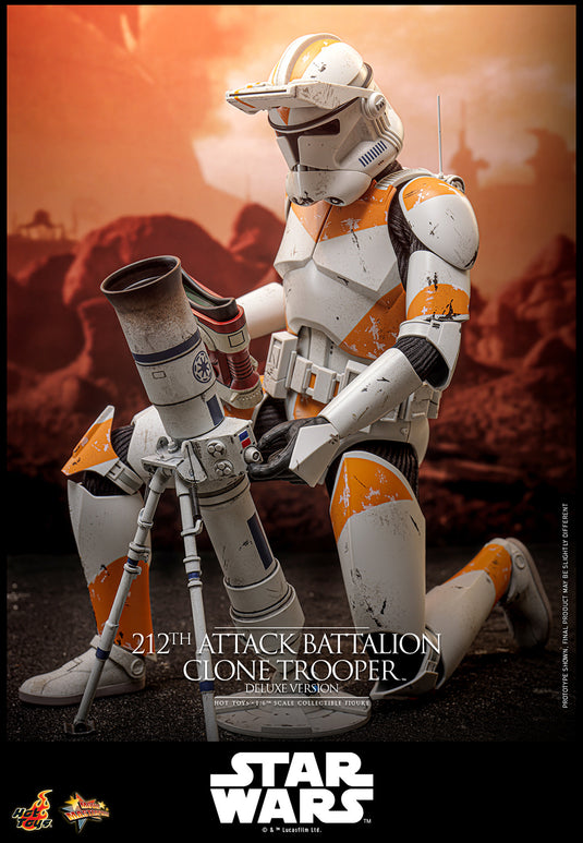 Hot Toys - Star Wars: Revenge of the Sith - 212th Attack Battalion Clone Trooper (Deluxe Version)
