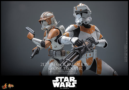 Hot Toys - Star Wars: Revenge of the Sith - 212th Attack Battalion Clone Trooper (Deluxe Version)