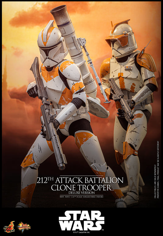 Hot Toys - Star Wars: Revenge of the Sith - 212th Attack Battalion Clone Trooper (Deluxe Version)