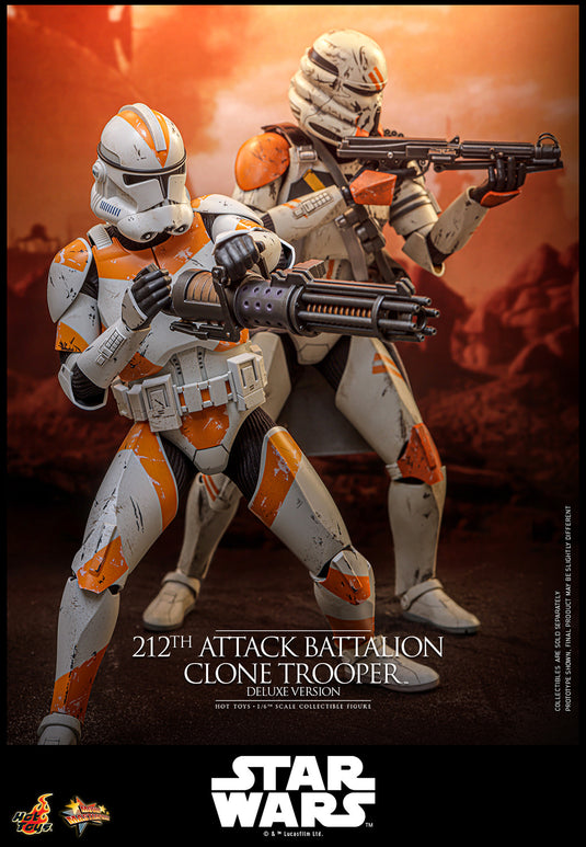 Hot Toys - Star Wars: Revenge of the Sith - 212th Attack Battalion Clone Trooper (Deluxe Version)