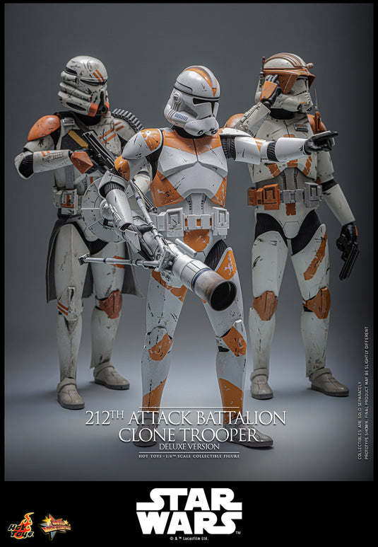 Hot Toys - Star Wars: Revenge of the Sith - 212th Attack Battalion Clone Trooper (Deluxe Version)