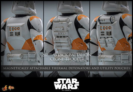 Hot Toys - Star Wars: Revenge of the Sith - 212th Attack Battalion Clone Trooper (Deluxe Version)