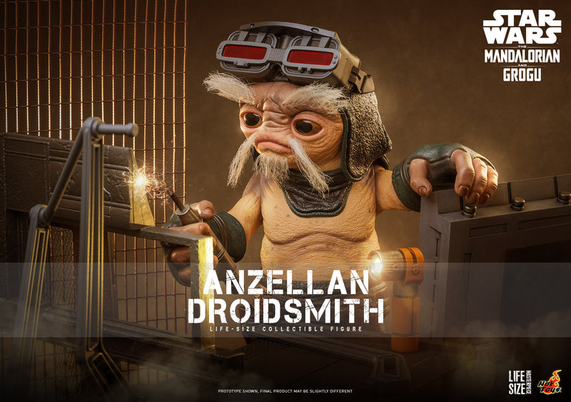 Load image into Gallery viewer, Hot Toys - Star Wars: The Mandalorian &amp; Grogu - Anzellan Droidsmith Life-SIze Figure (LMS017)
