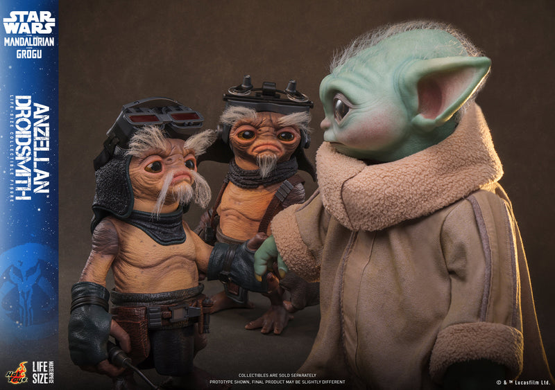 Load image into Gallery viewer, Hot Toys - Star Wars: The Mandalorian &amp; Grogu - Anzellan Droidsmith Life-SIze Figure (LMS017)
