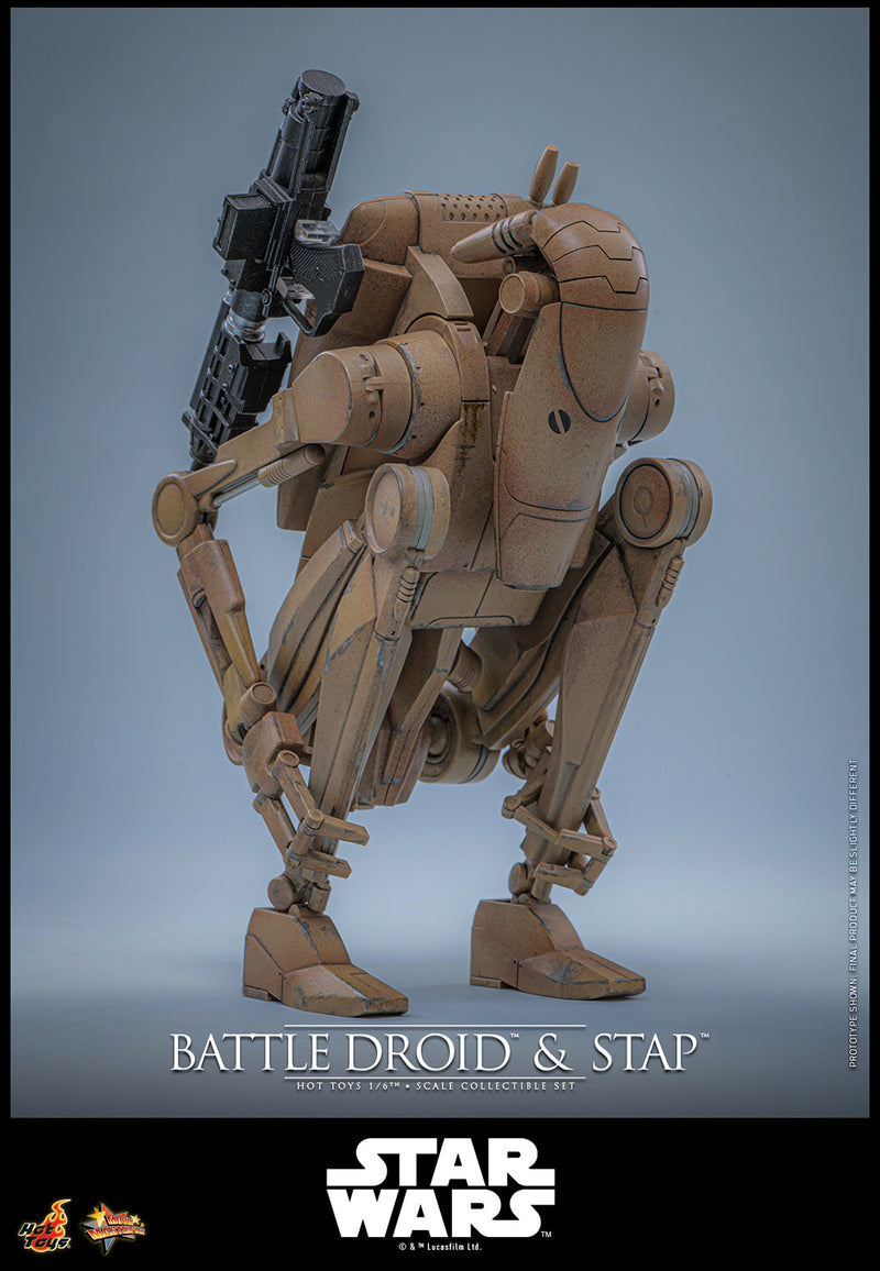 Load image into Gallery viewer, Hot Toys - Star Wars: The Phantom Menace - Battle Droid &amp; STAP (MMS887)
