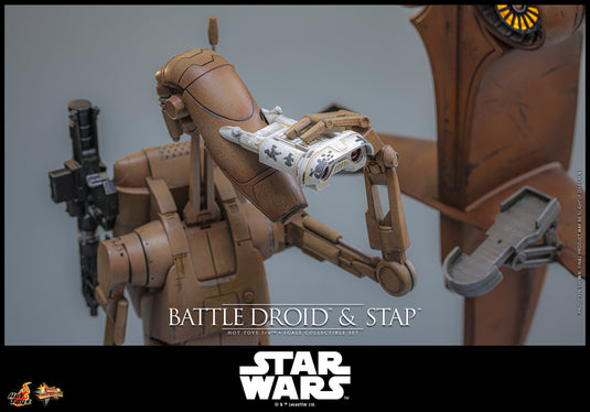 Hot Toys - Star Wars: The Phantom Menace - Battle Droid & STAP (MMS887)