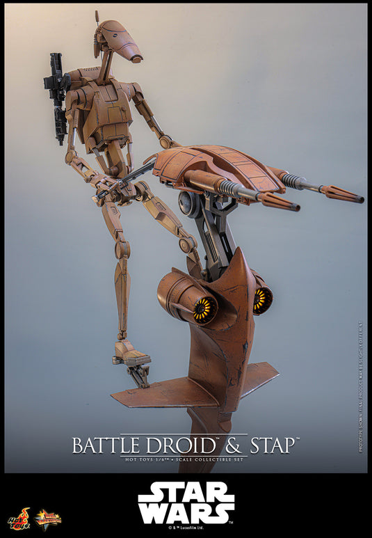 Hot Toys - Star Wars: The Phantom Menace - Battle Droid & STAP (MMS887)
