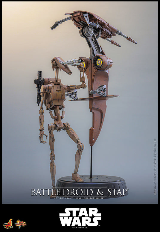 Hot Toys - Star Wars: The Phantom Menace - Battle Droid & STAP (MMS887)